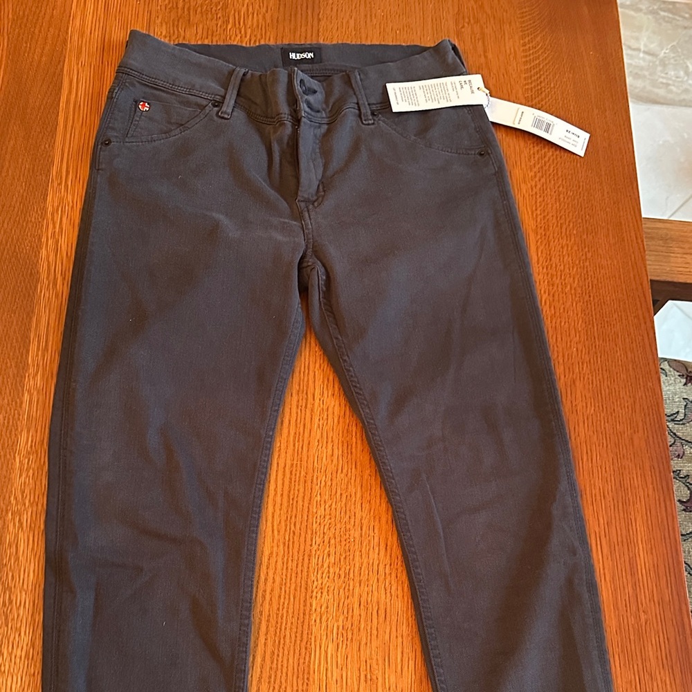 Hudson Skinny Jeans Charcoal